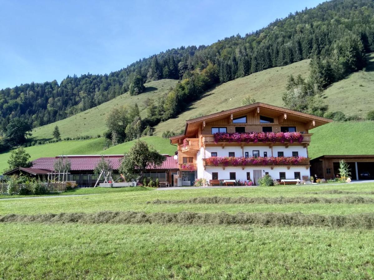Bio- Bauernhof Obermaurach Leilighet Walchsee Eksteriør bilde