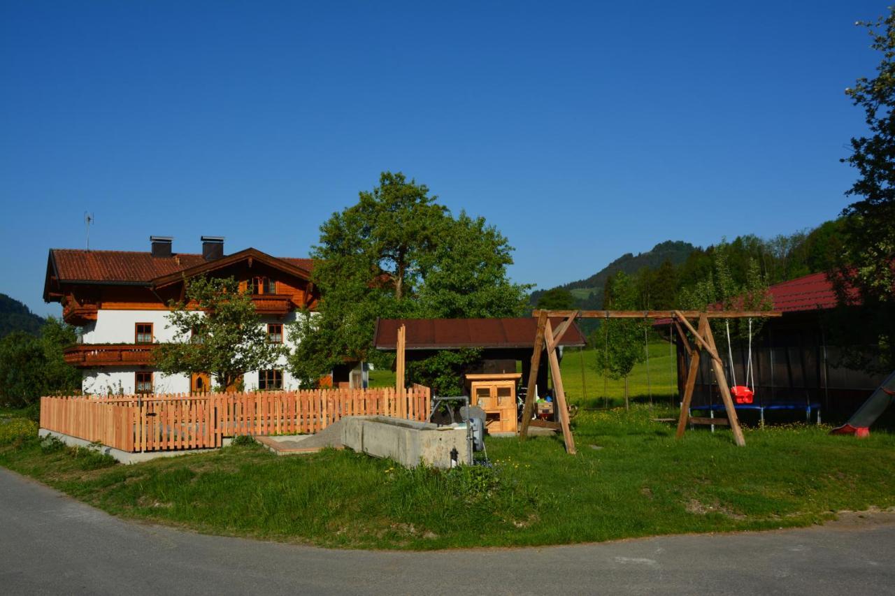 Bio- Bauernhof Obermaurach Leilighet Walchsee Eksteriør bilde